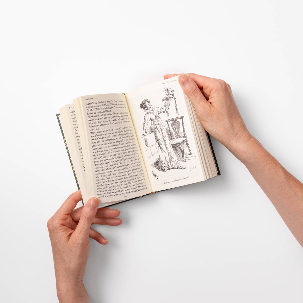 Pride and prejudice page | Libreria Acqua Alta