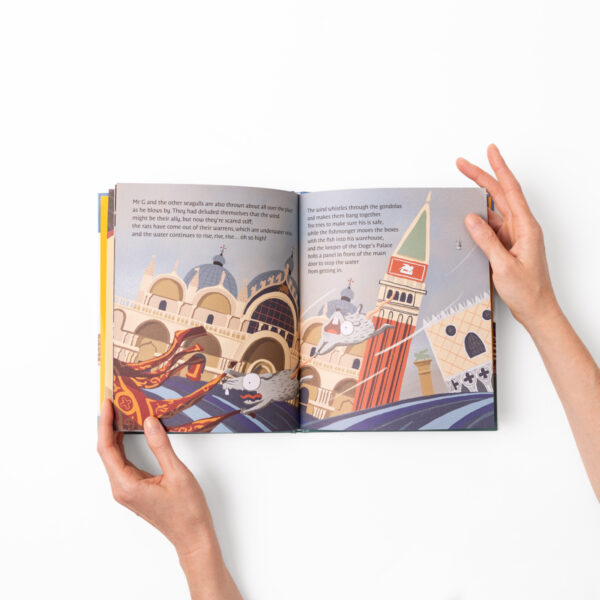 Leo Saves Venice - interno  | Libreria Acqua Alta