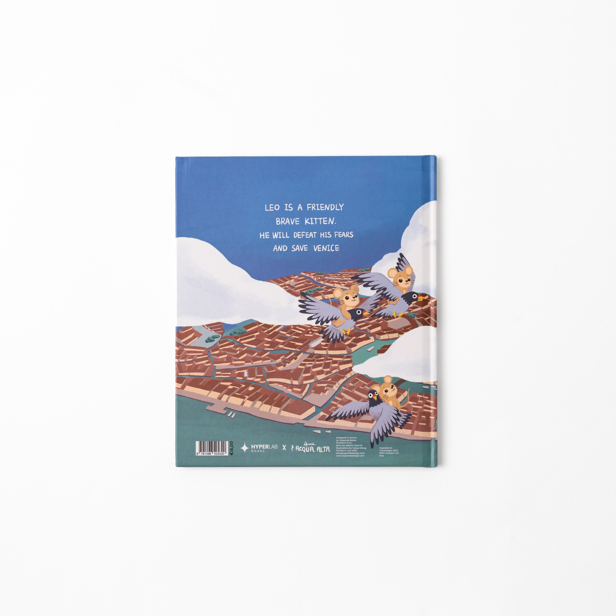 Leo Saves Venice - retro  | Libreria Acqua Alta